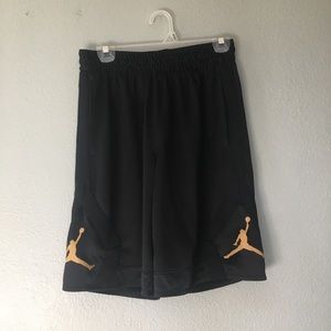 Jordan Brand Shorts Black x Gold